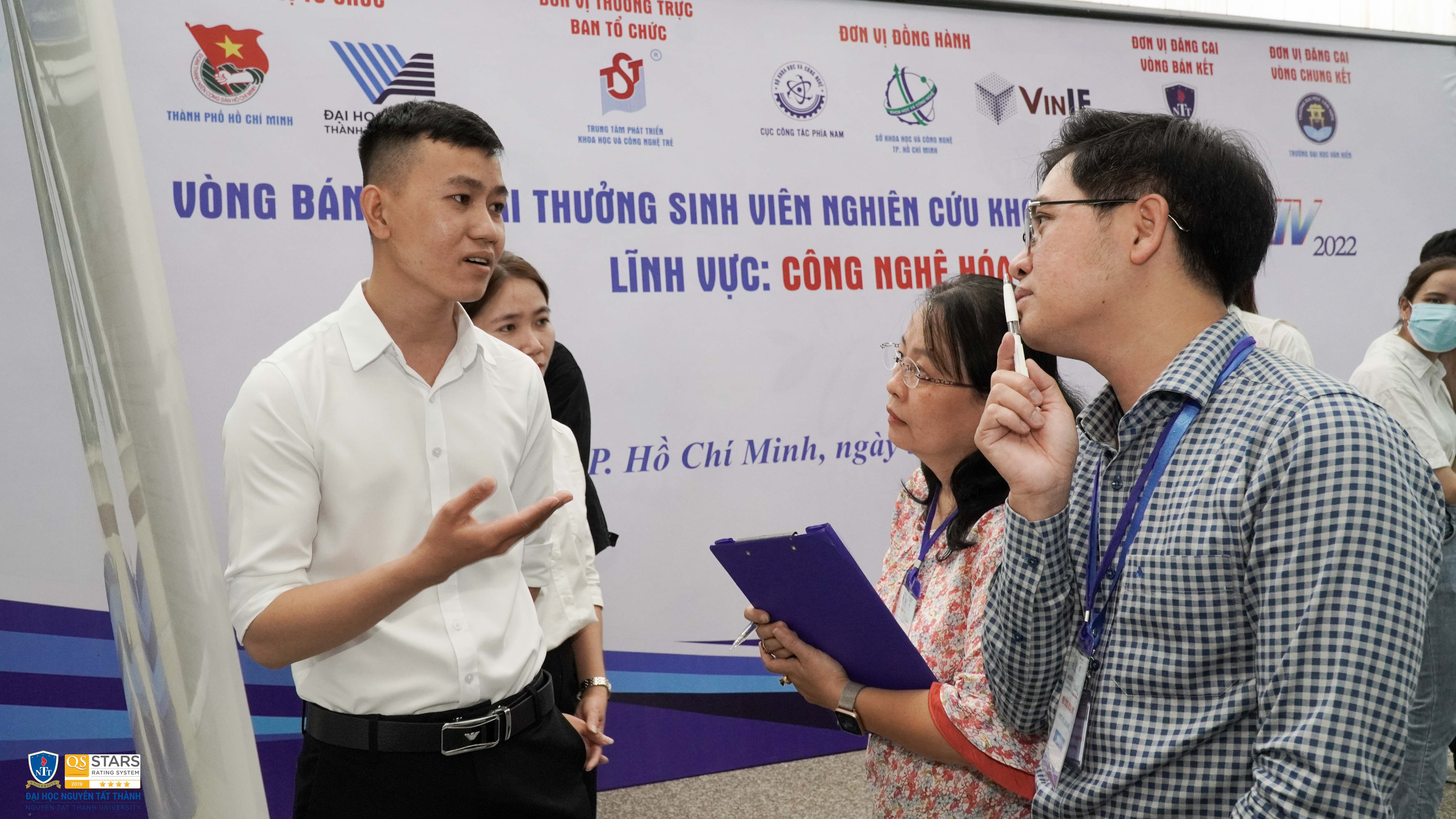 Trường Đại học Nguyễn Tất Thành đăng cai tổ chức Vòng bán kết Giải thưởng sinh viên nghiên cứu khoa học Euréka lần thứ 24 năm 2022
